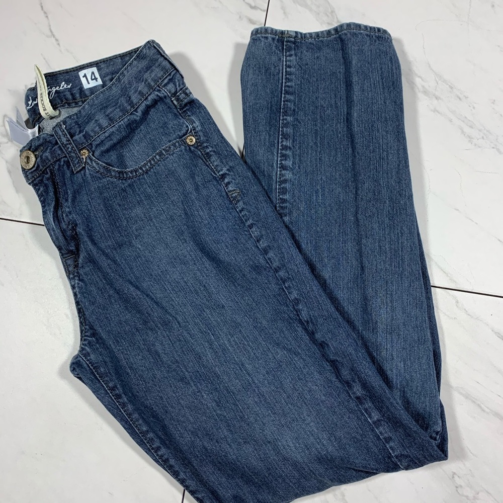 Guess Boys Brit Rocker Slim Straight Jeans Size 14